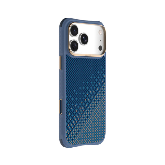 RAPTIC Funda Dual de Fibra de Aramida para iPhone 18 Pro Max Compatible con MagSafe, Serenity Emerald