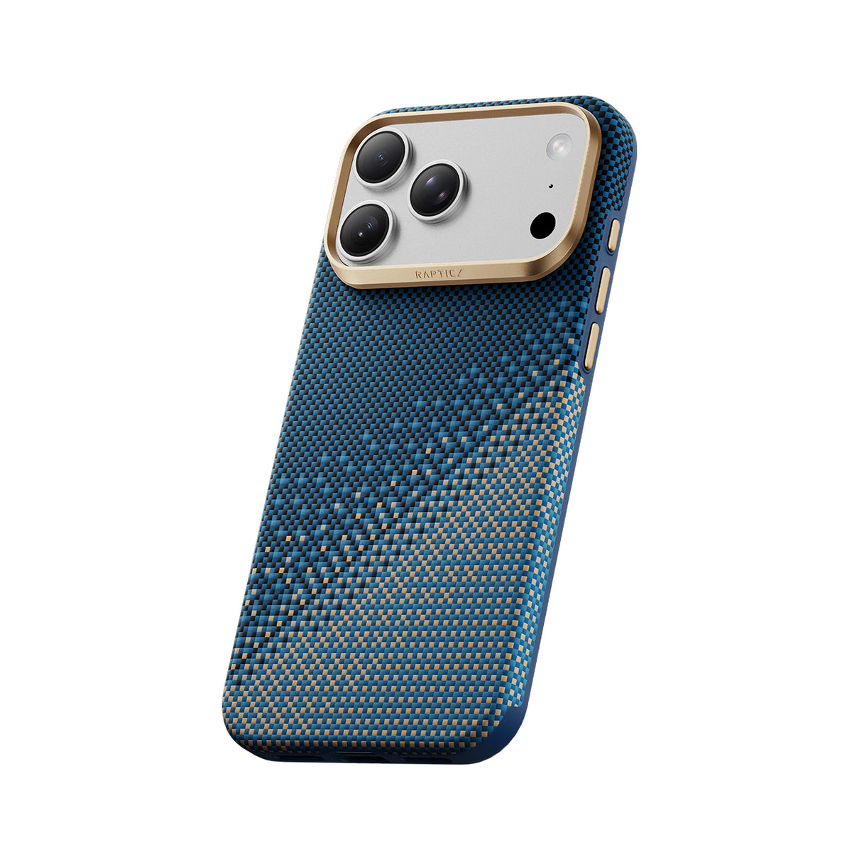 RAPTIC Funda Dual Ultra de Fibra de Aramida para iPhone 18 Pro Compatible con MagSafe, Serenity Emerald