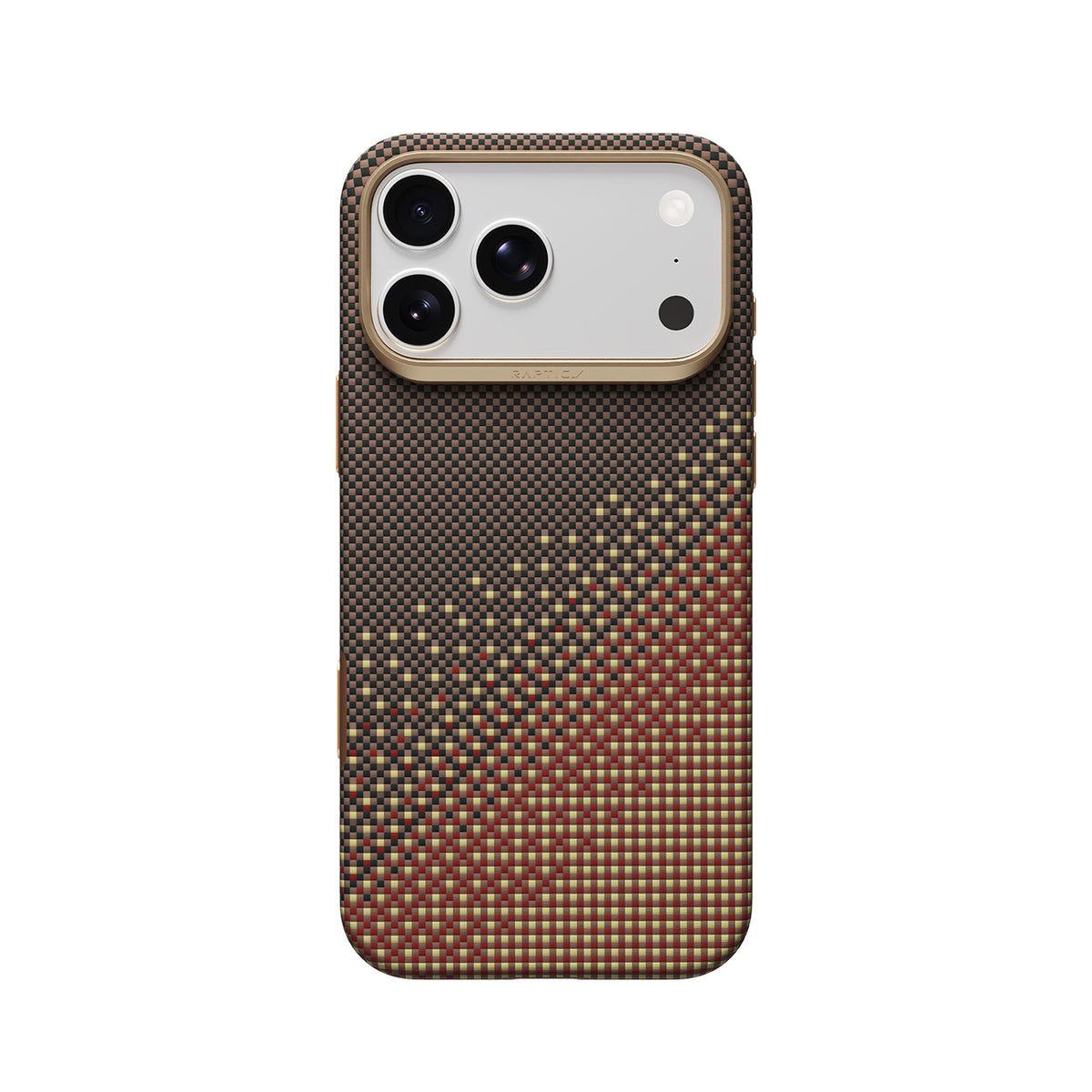 RAPTIC Funda Dual Ultra de Fibra de Aramida para iPhone 18 Pro Max Compatible con MagSafe, Serenity Amber