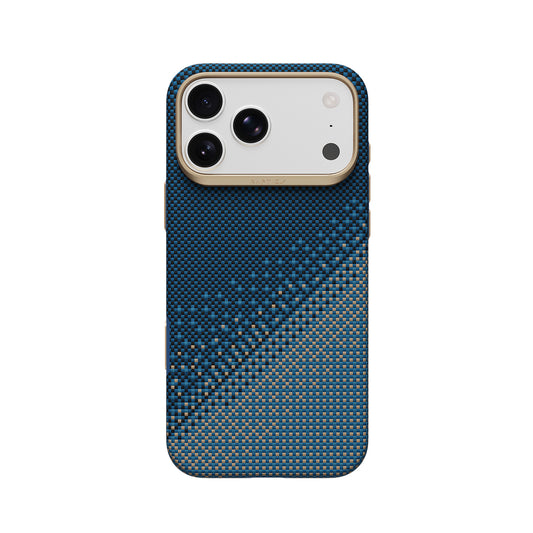 RAPTIC Funda Dual Ultra de Fibra de Aramida para iPhone 18 Pro Max Compatible con MagSafe, Serenity Emerald