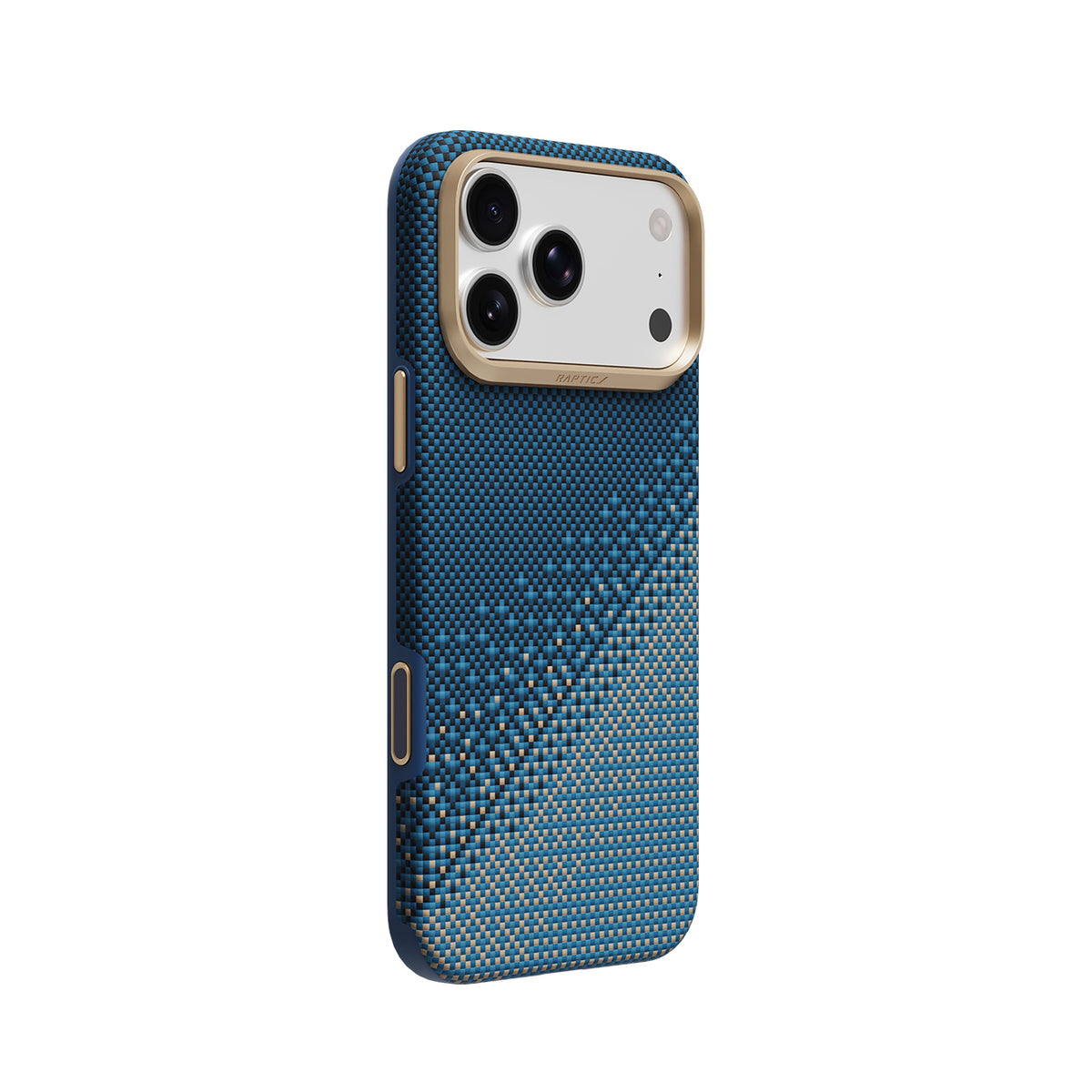 RAPTIC Funda Dual Ultra de Fibra de Aramida para iPhone 18 Pro Max Compatible con MagSafe, Serenity Emerald