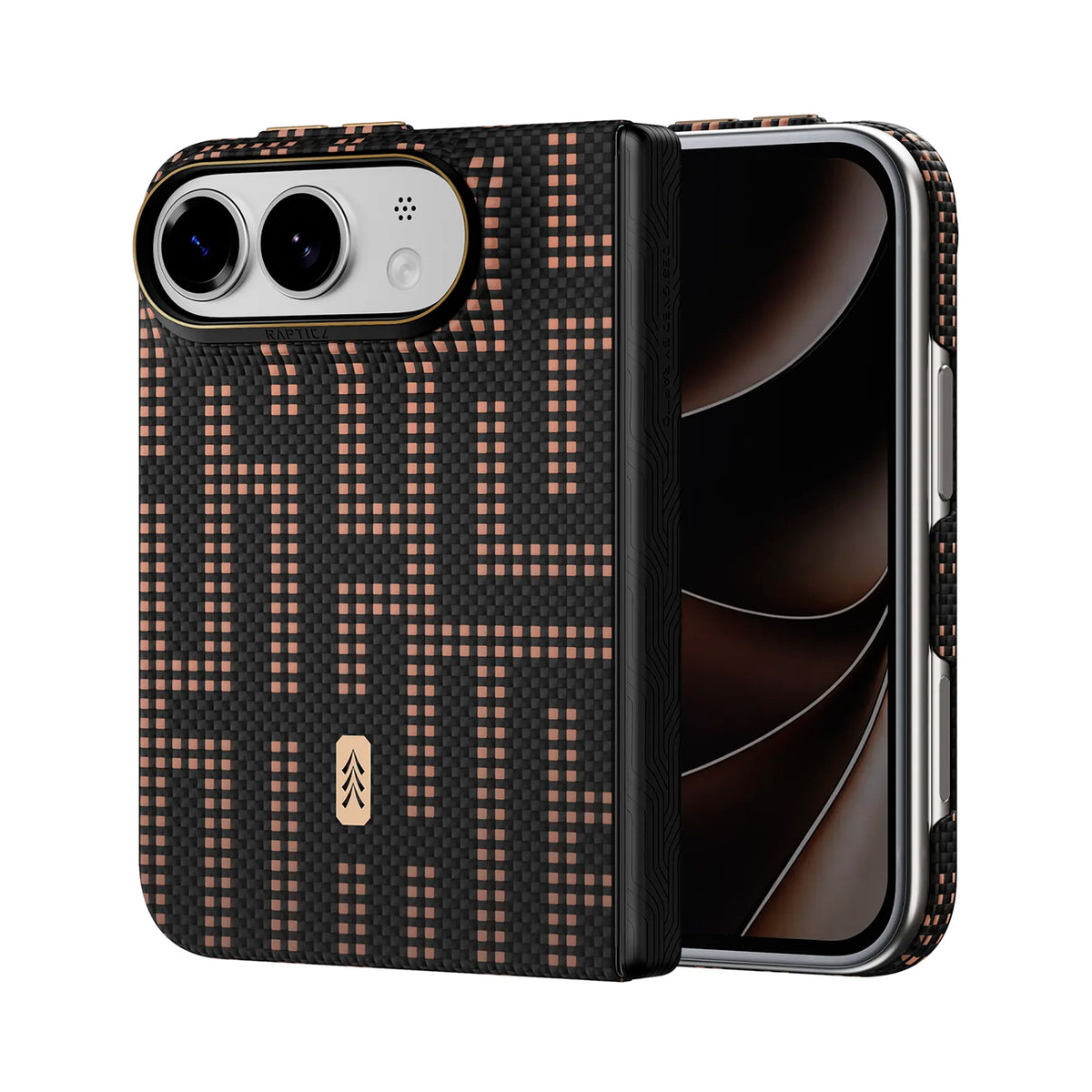RAPTIC Funda Skin-Pro de Fibra de Aramida para iPhone Duo Compatible con MagSafe, Valor