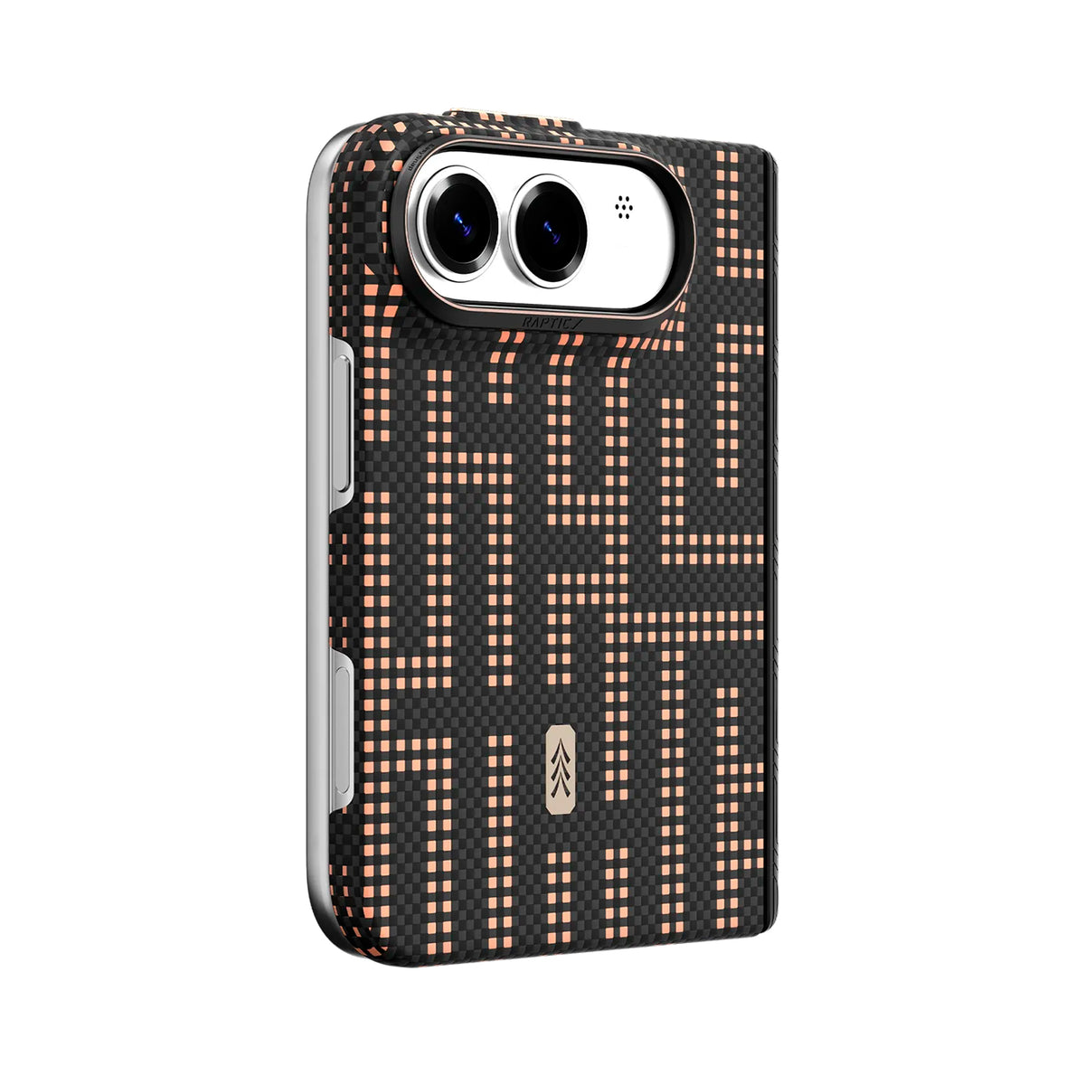 RAPTIC Funda Skin-Pro de Fibra de Aramida para iPhone Duo Compatible con MagSafe, Valor