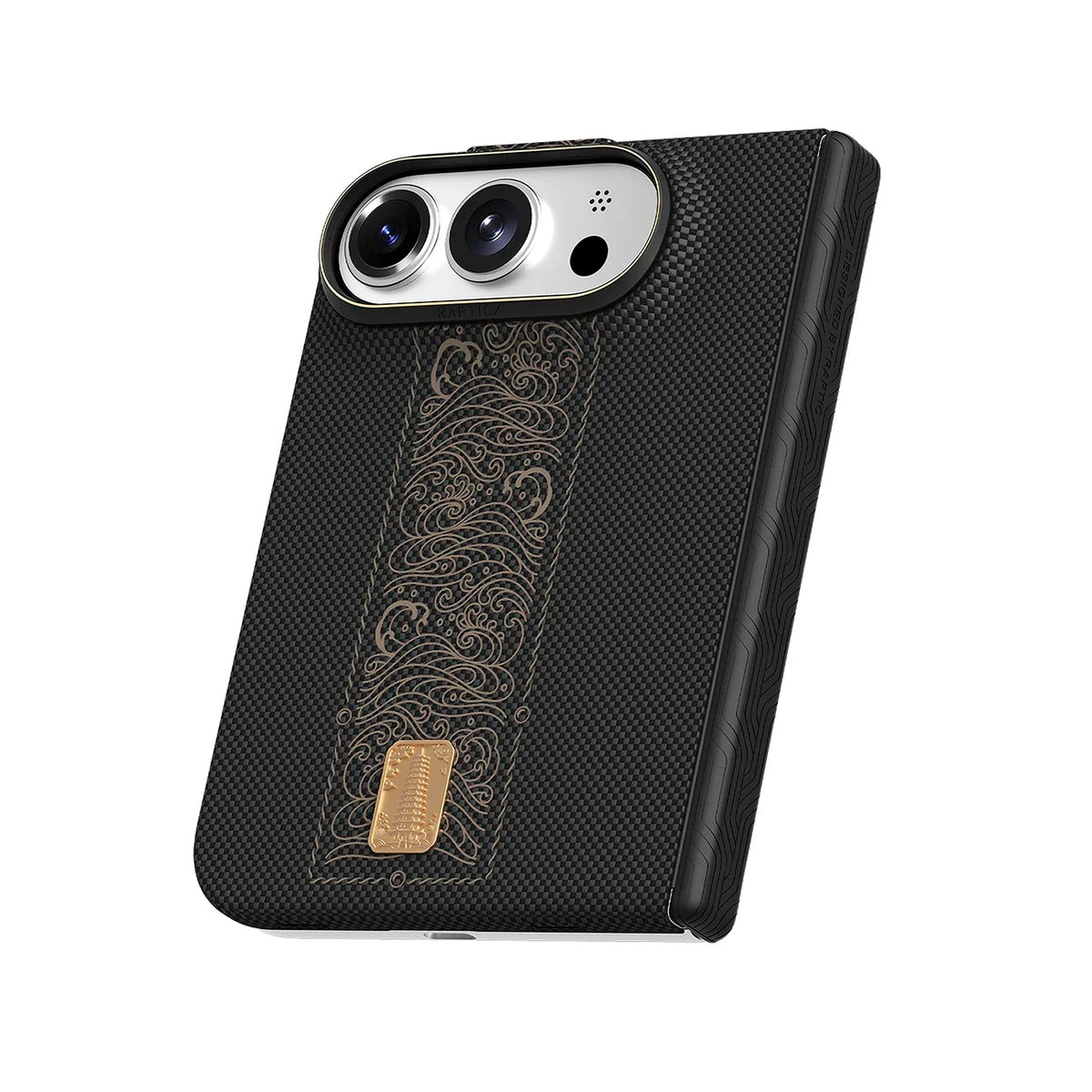 RAPTIC Funda Skin-Pro de Fibra de Aramida para iPhone Duo Compatible con MagSafe, Amanecer