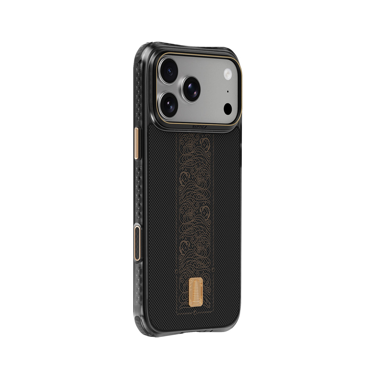 RAPTIC Funda Dual de Fibra de Aramida para iPhone 18 Pro Compatible con MagSafe, Rise