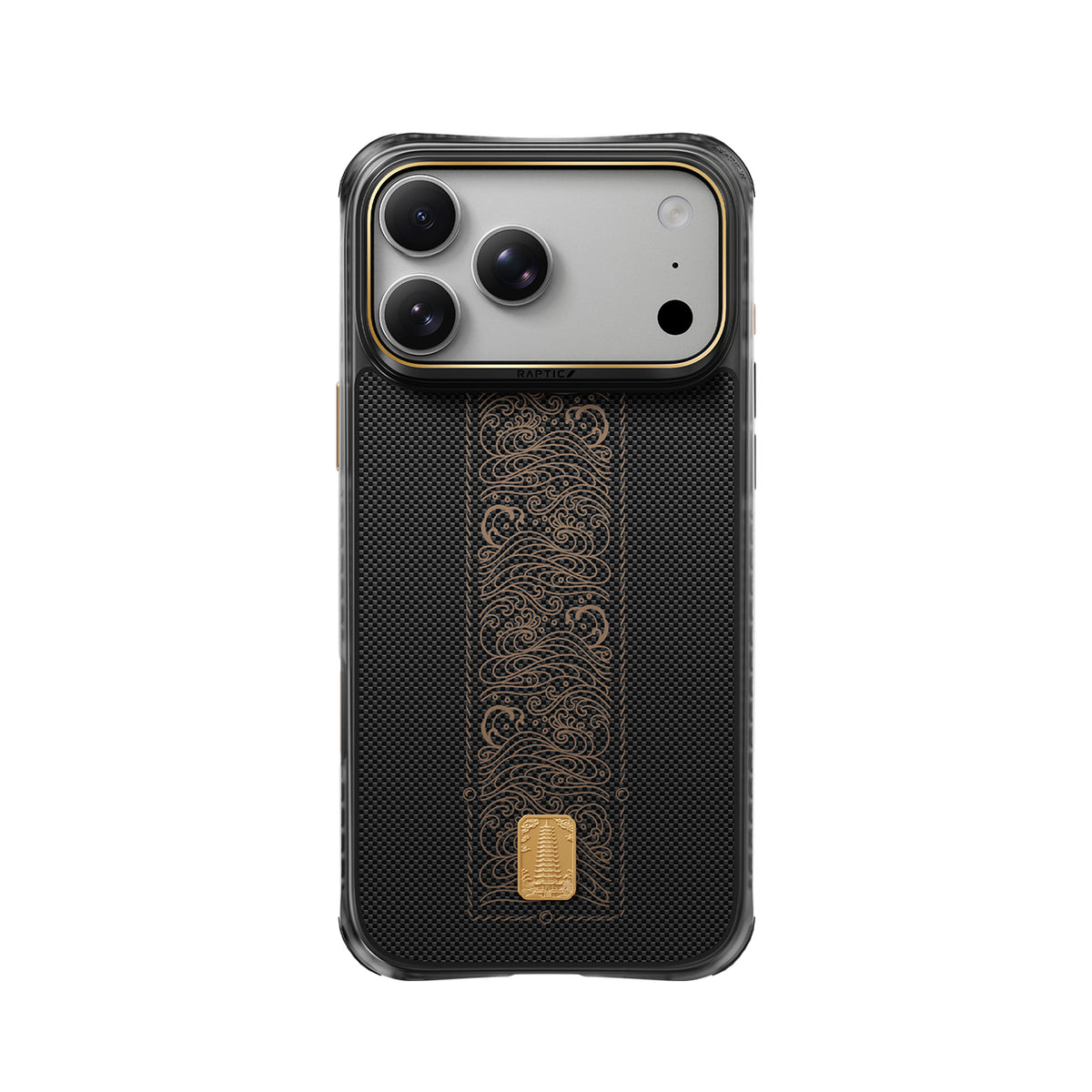 RAPTIC Funda Dual de Fibra de Aramida para iPhone 18 Pro Max Compatible con MagSafe, Rise