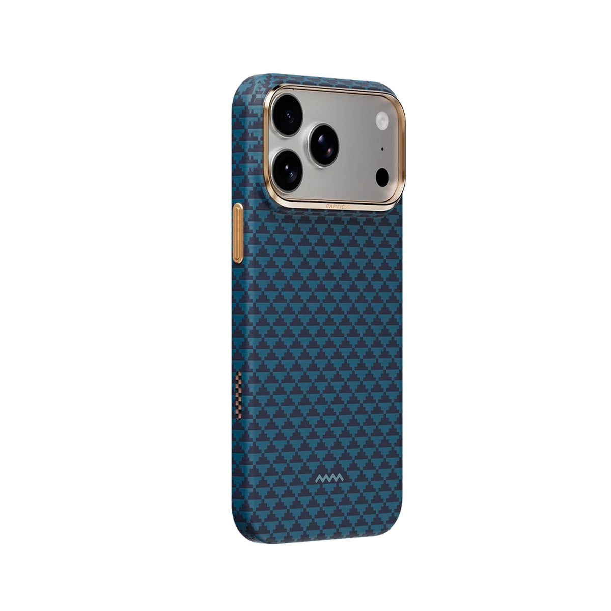 RAPTIC Funda Skin de Fibra de Aramida para iPhone 18 Pro Compatible con MagSafe, Profound