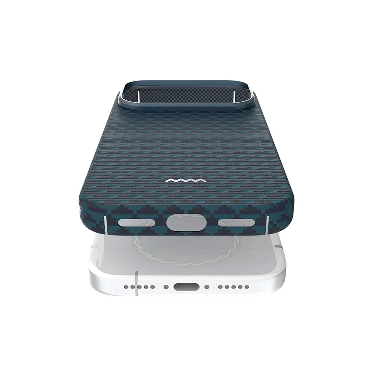 RAPTIC Funda Skin de Fibra de Aramida para iPhone 18 Pro Compatible con MagSafe, Profound