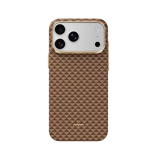 RAPTIC Funda Skin de Fibra de Aramida para iPhone 18 Pro Max Compatible con MagSafe, Profound