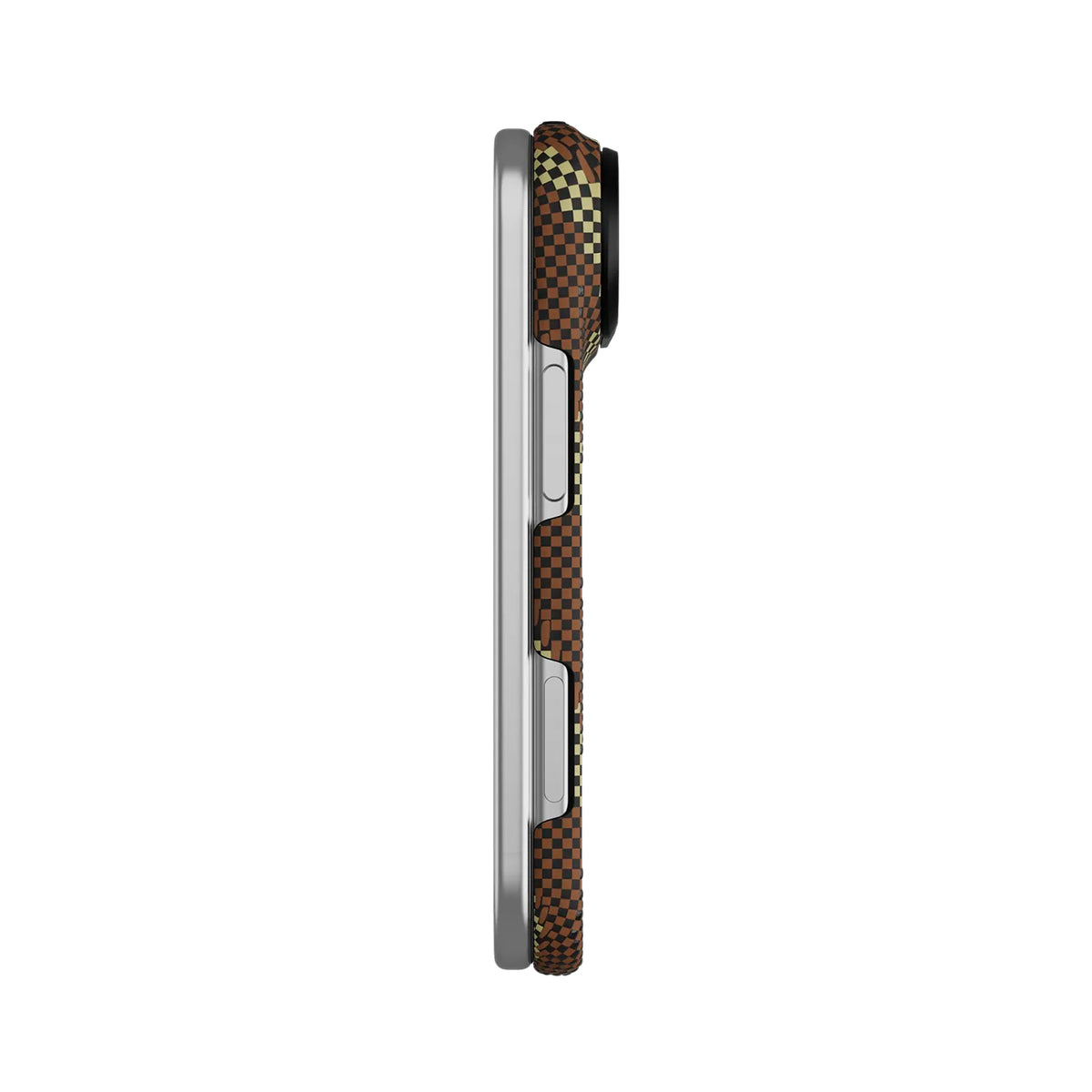 RAPTIC Funda Skin-Pro de Fibra de Aramida para iPhone Duo Compatible con MagSafe, Cetro