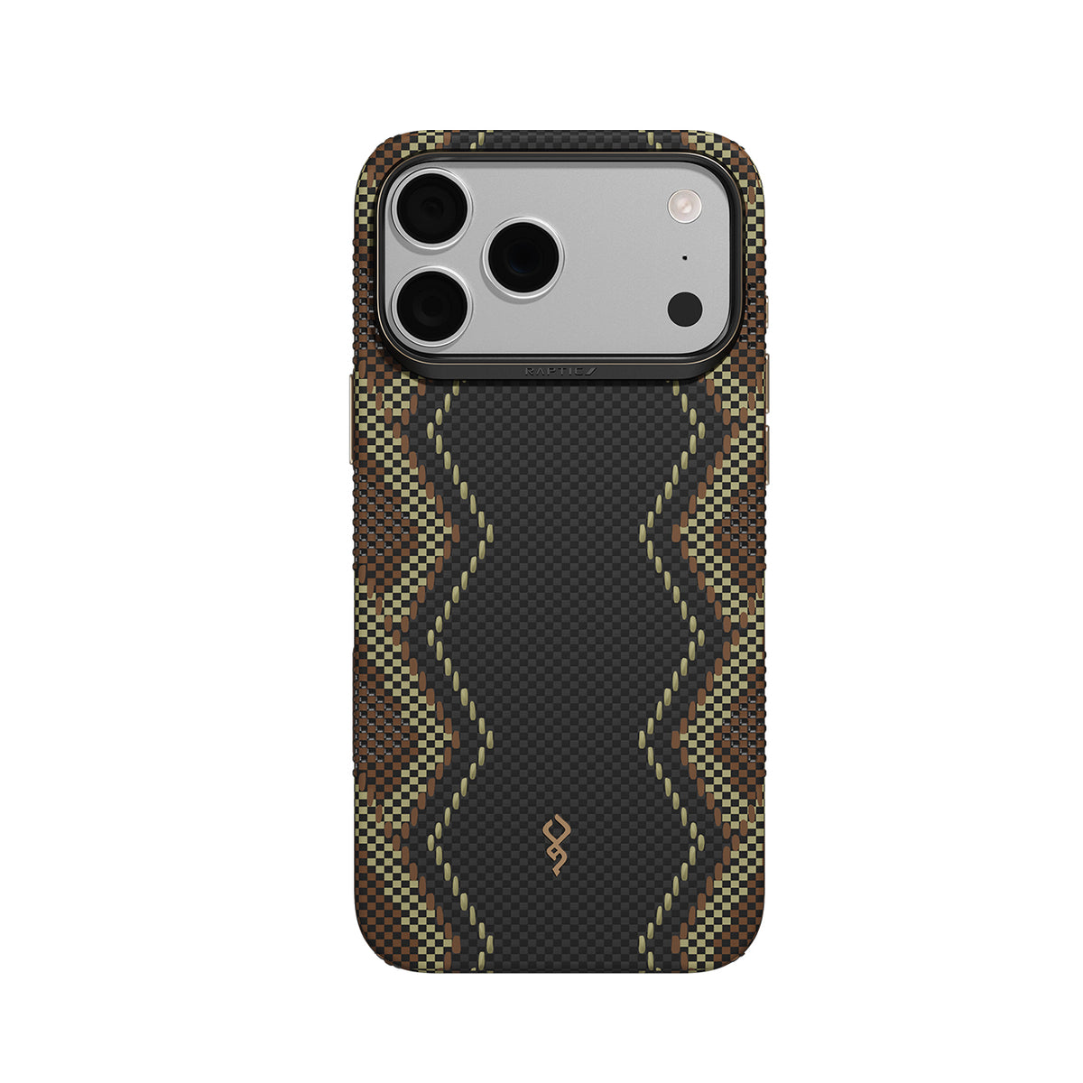 RAPTIC Funda Dual Ultra de Fibra de Aramida para iPhone 18 Pro Compatible con MagSafe, Scepter
