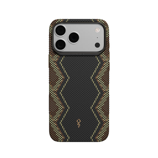RAPTIC Funda Dual Ultra de Fibra de Aramida para iPhone 18 Pro Max Compatible con MagSafe, Scepter