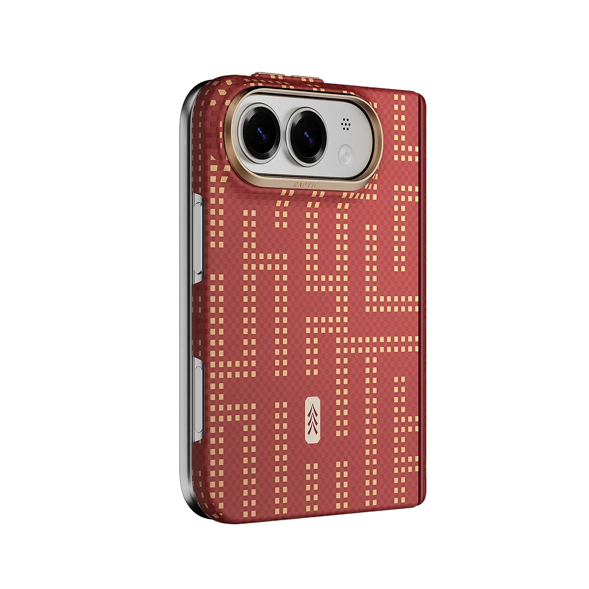 RAPTIC Funda Skin-Pro de Fibra de Aramida para iPhone Duo Compatible con MagSafe, Gloria
