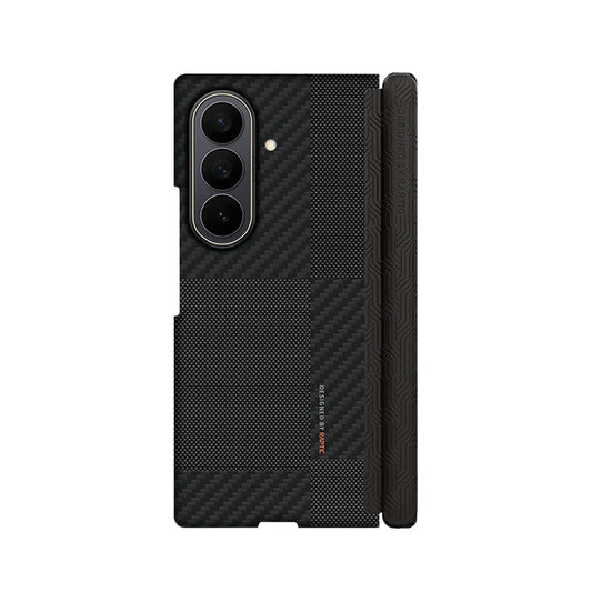 RAPTIC Funda Skin-Pro de Fibra de Aramida para Galaxy Z Fold 8 Ultra con Anillo Magnético, Mondrian