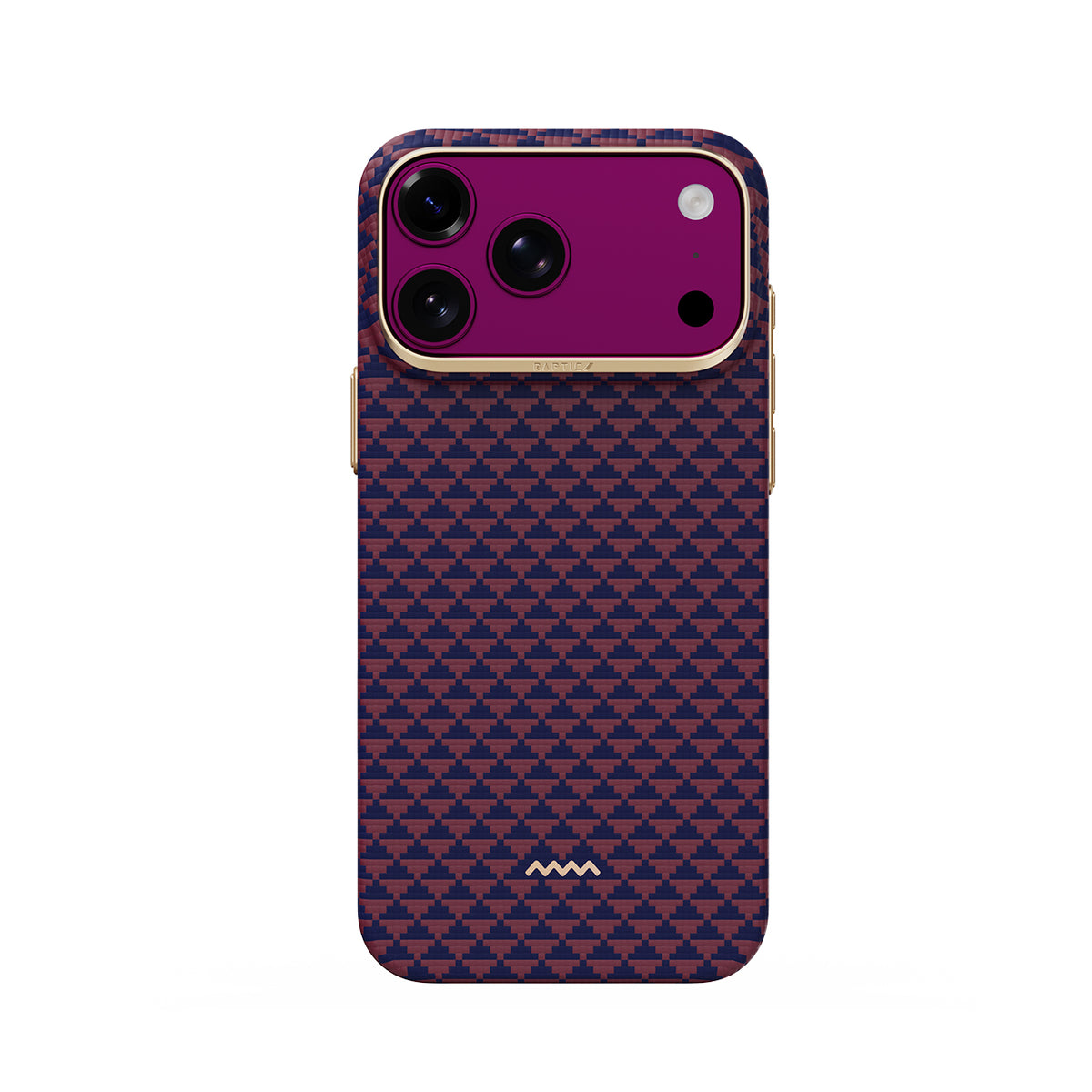 RAPTIC Funda Skin de Fibra de Aramida para iPhone 18 Pro Compatible con MagSafe, Dusk Glen