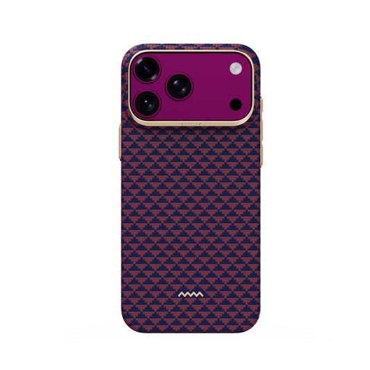 RAPTIC Funda Skin de Fibra de Aramida para iPhone 18 Pro Compatible con MagSafe, Dusk Glen