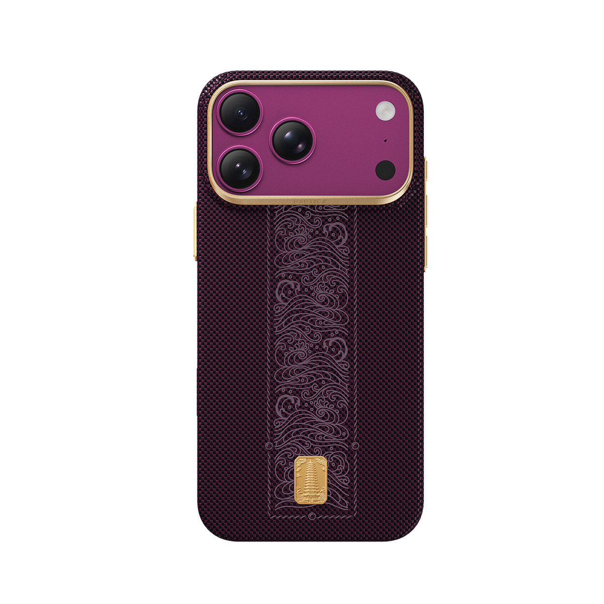 RAPTIC Funda Skin de Fibra de Aramida para iPhone 18 Pro Compatible con MagSafe, Bliss
