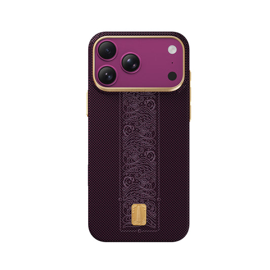 RAPTIC Funda Skin de Fibra de Aramida para iPhone 18 Pro Max Compatible con MagSafe, Bliss