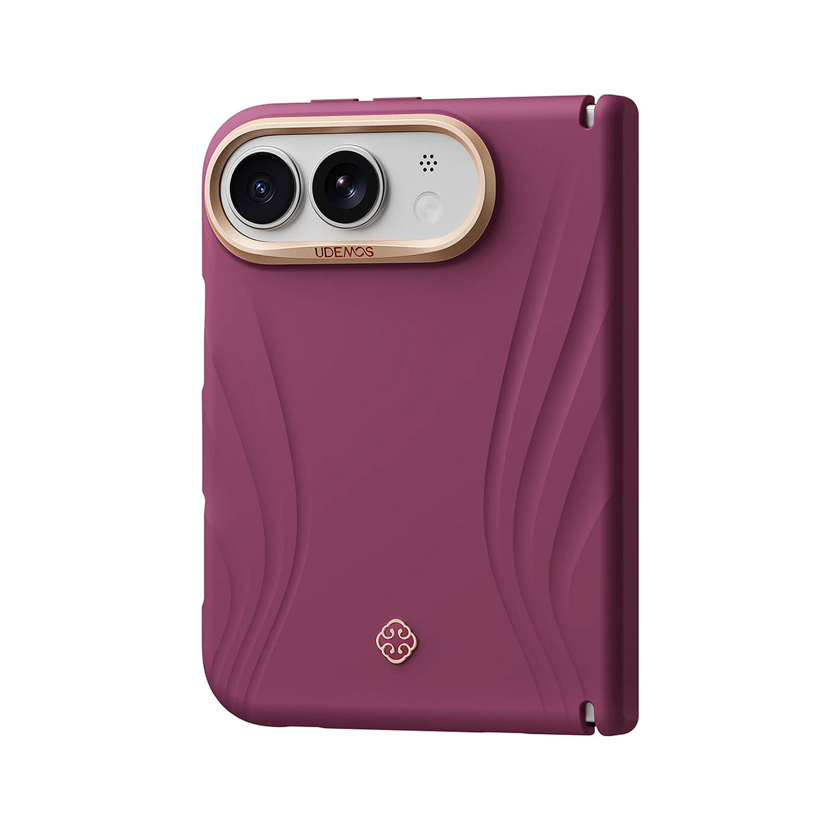 UDEMOS Funda Freedom para iPhone Duo Compatible con MagSafe, Burdeos