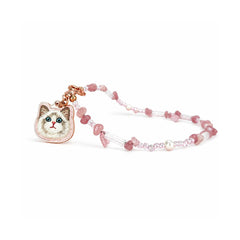 NIMMY Friends Correa de Muñeca Universal para Móvil Lucky Fashion Series, Rose Quartz Ragdoll