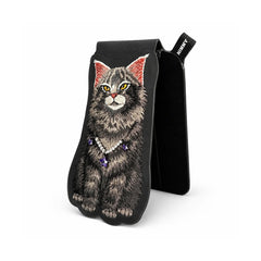 NIMMY Friends Tarjetero Magnético Lucky Fashion Series, Black Maine
