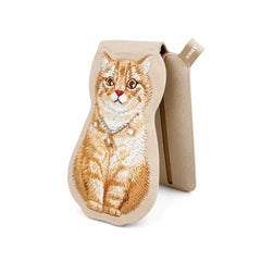 NIMMY Friends Tarjetero Magnético Lucky Fashion Series, Brown Orange Tabby Cat