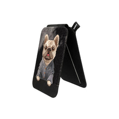 NIMMY Friends Tarjetero Magnético Gentle Pets Series, Black French Bulldog