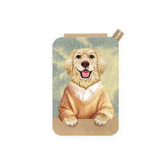 NIMMY Friends Tarjetero Magnético Gentle Pets Series, Brown Golden Retriever