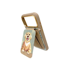 NIMMY Friends Tarjetero Magnético Gentle Pets Series, Brown Golden Retriever