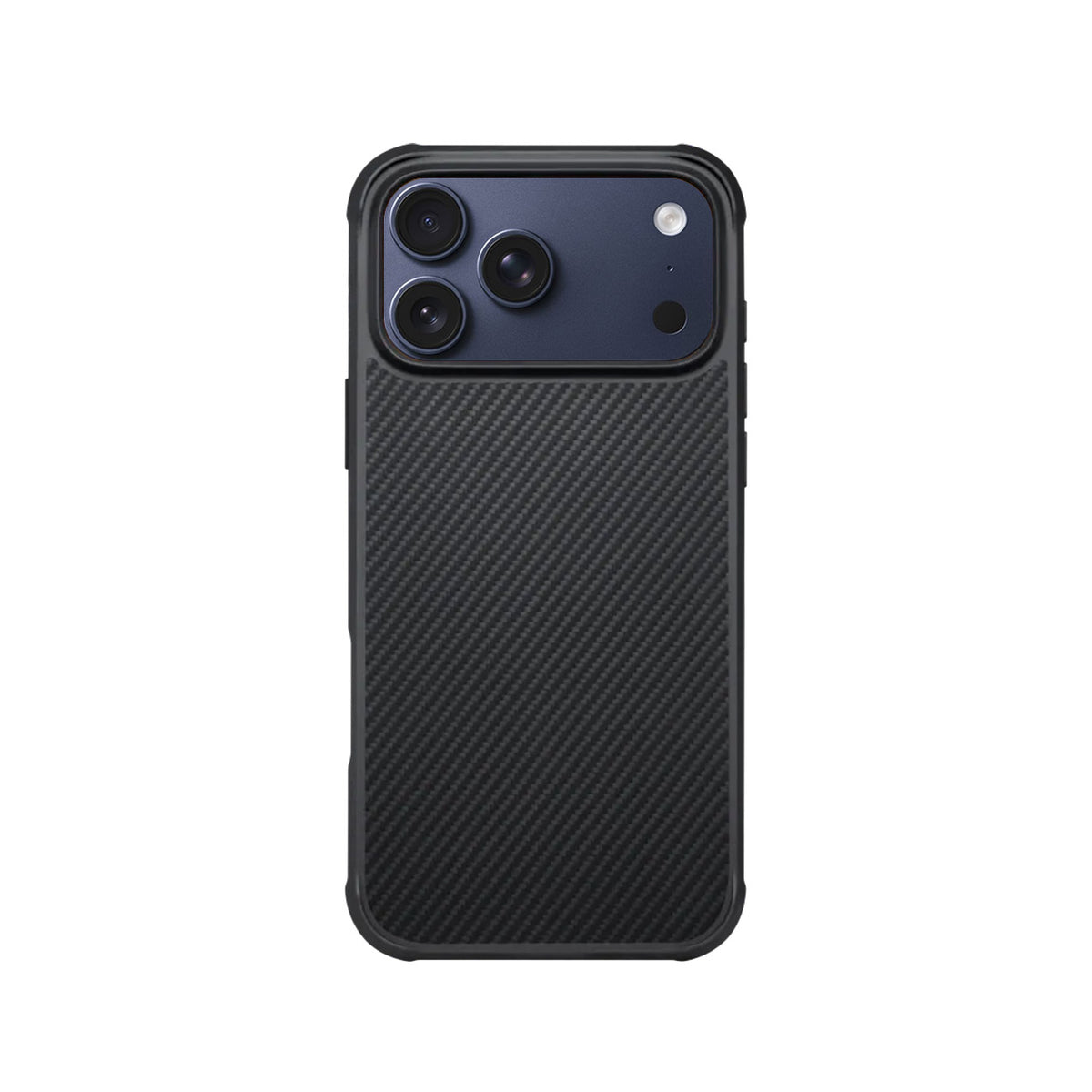 PITAKA Funda ProGuard de Fibra de Aramida para iPhone 17 Pro Max/18 Pro Max Compatible con MagSafe, Negro/Gris