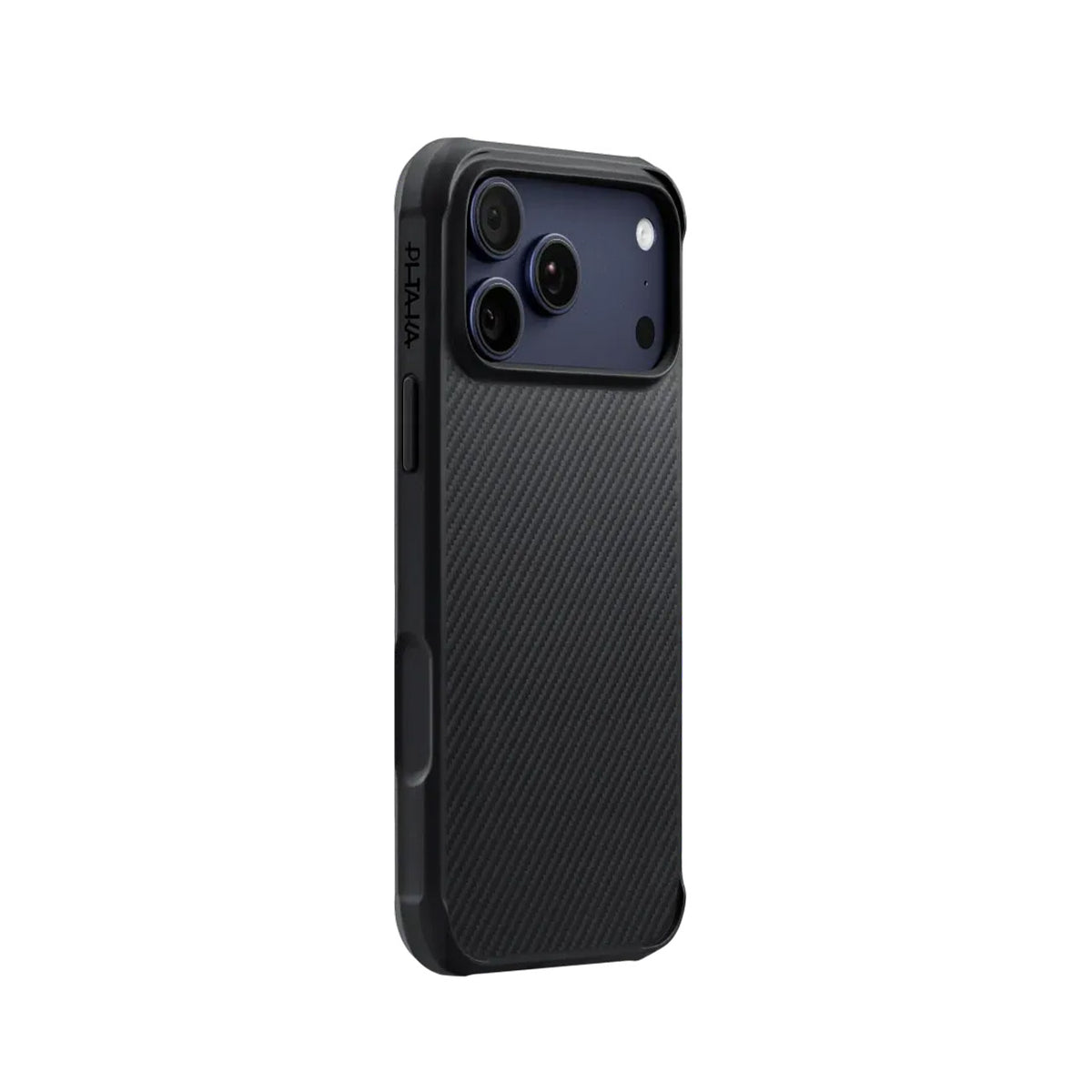 PITAKA Funda ProGuard de Fibra de Aramida para iPhone 17 Pro Max/18 Pro Max Compatible con MagSafe, Negro/Gris