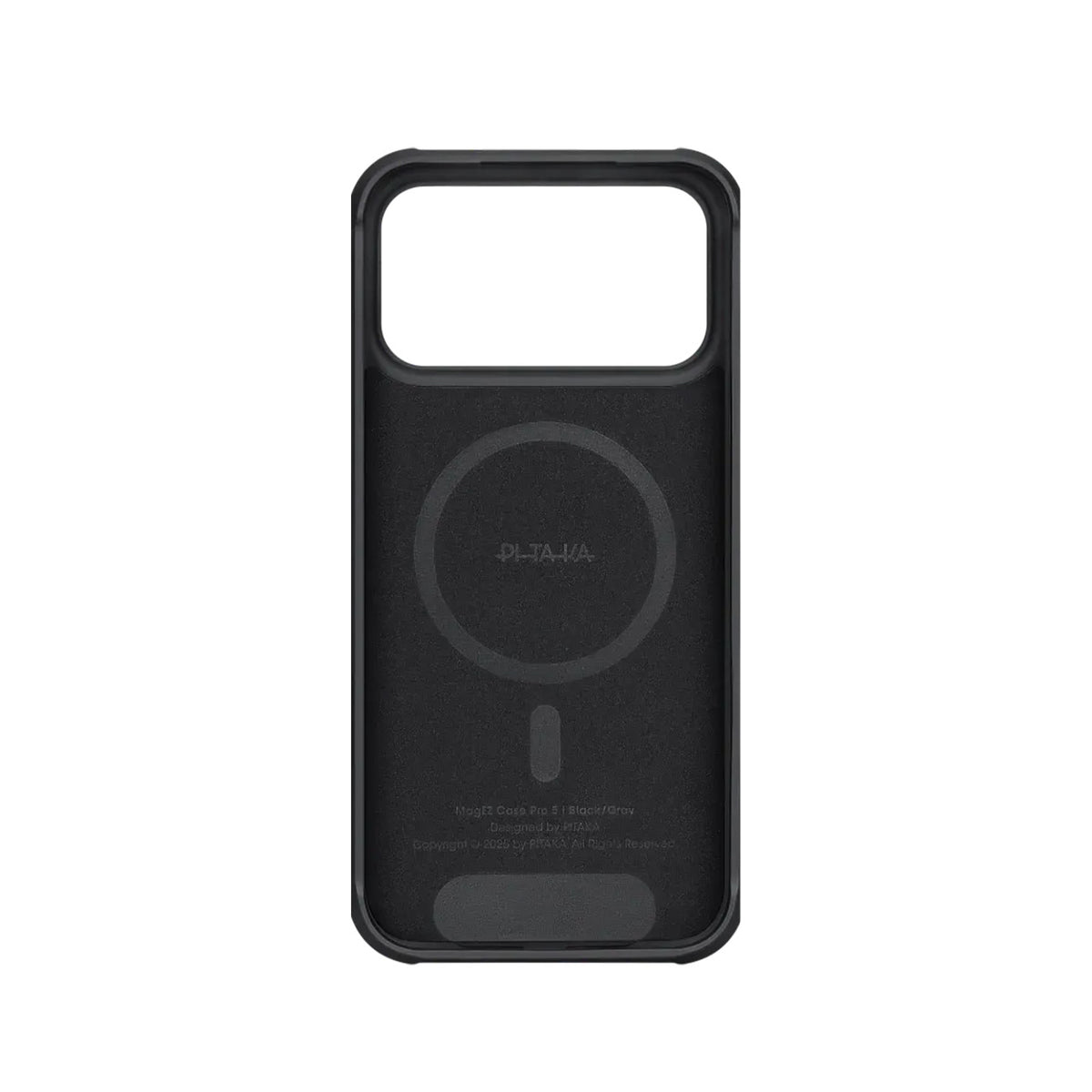 PITAKA Funda ProGuard de Fibra de Aramida para iPhone 17 Pro Max/18 Pro Max Compatible con MagSafe, Negro/Gris