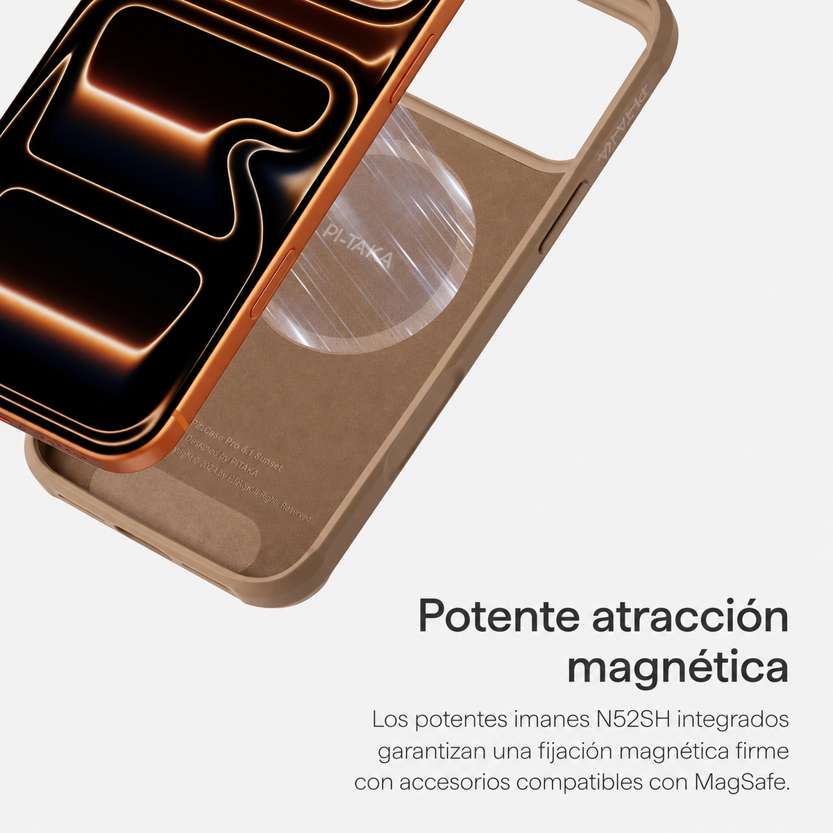 PITAKA Case for iPhone 17 Pro Max – Aramid Fiber ProGuard Sunset Case with MagSafe, Advanced Protection and Precise Fit