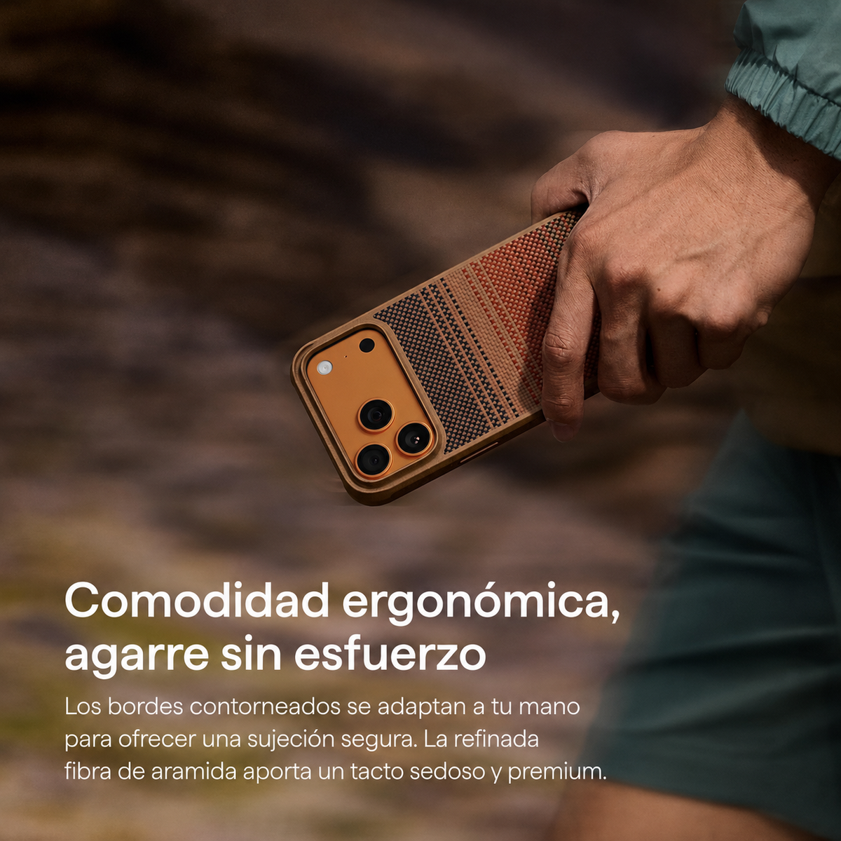 PITAKA Case for iPhone 17 Pro Max – Aramid Fiber ProGuard Sunset Case with MagSafe, Advanced Protection and Precise Fit