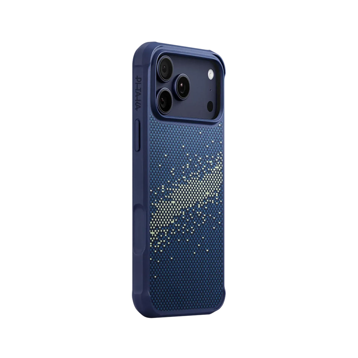 PITAKA Funda ProGuard de Fibra de Aramida para iPhone 17 Pro Max/18 Pro Max Compatible con MagSafe, Milky Way Galaxy