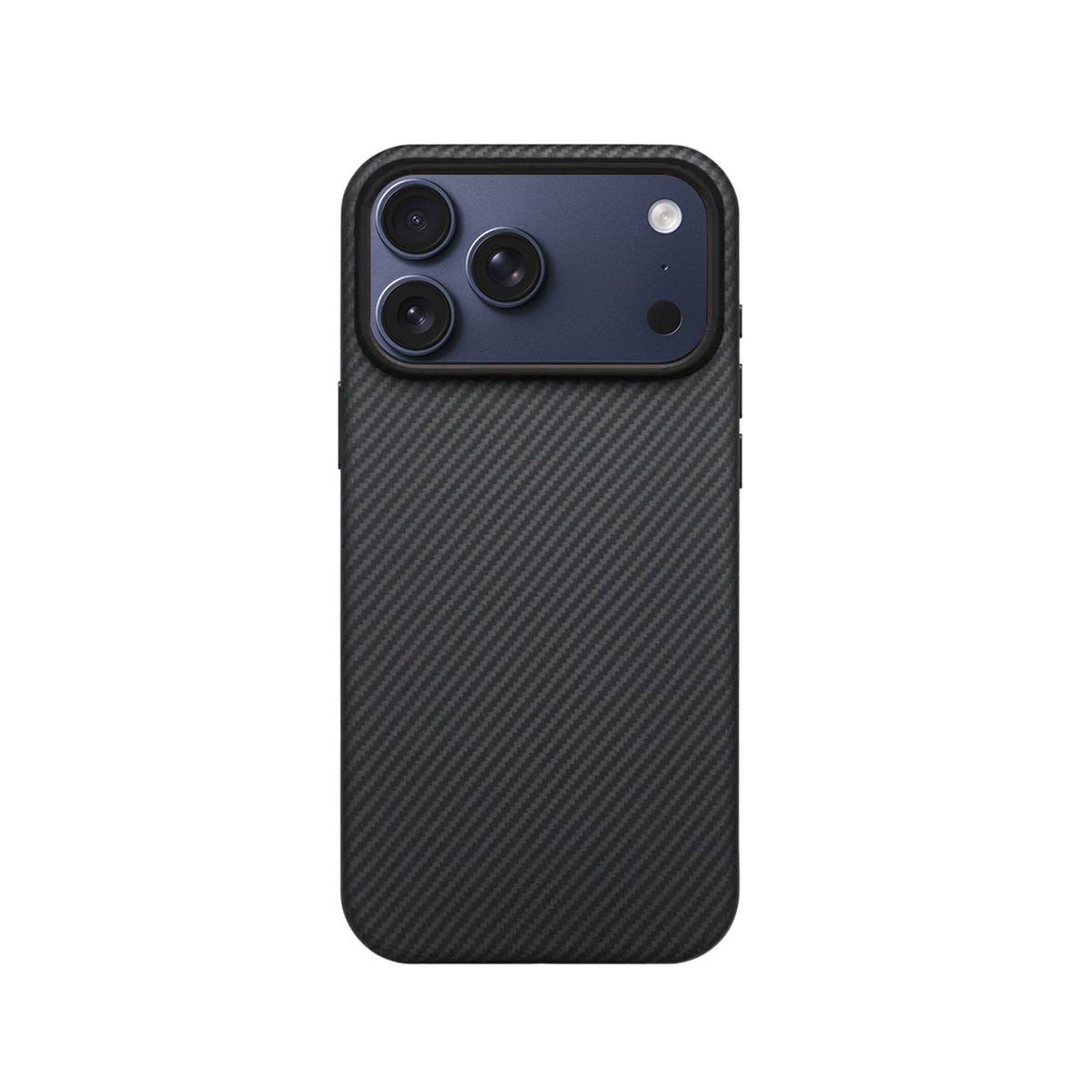 PITAKA Funda para iPhone 17 Pro – Carcasa UltraGuard de Fibra de Aramida Negro/Gris con MagSafe, Protección y Ajuste Preciso