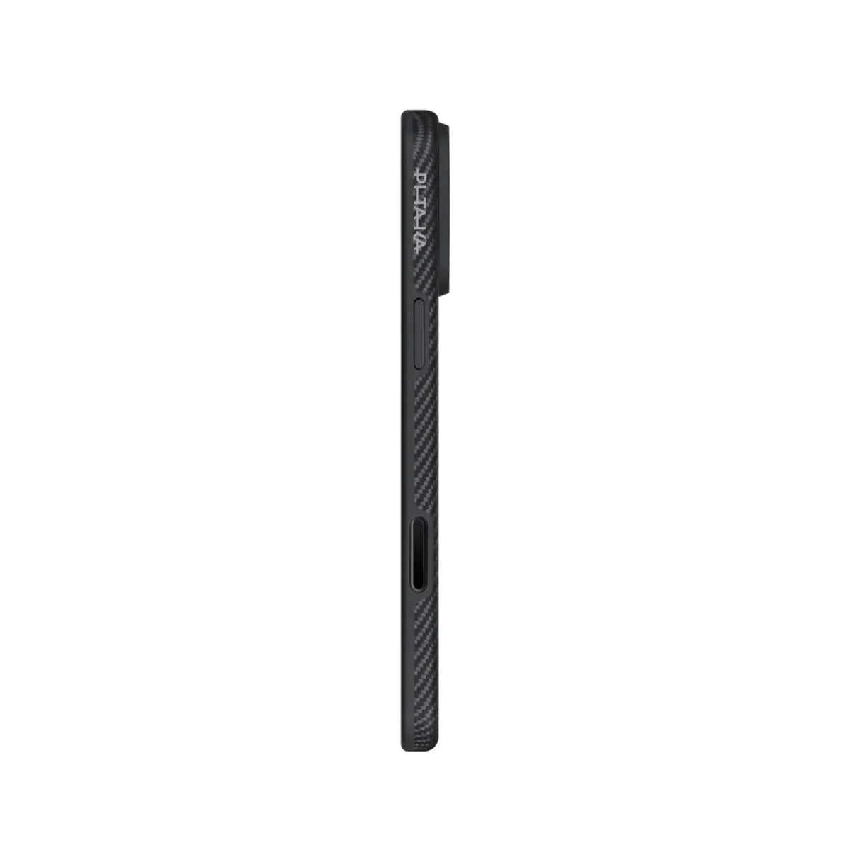 PITAKA Funda UltraGuard de Fibra de Aramida para iPhone 17 Pro/18 Pro Compatible con MagSafe, Negro/Gris