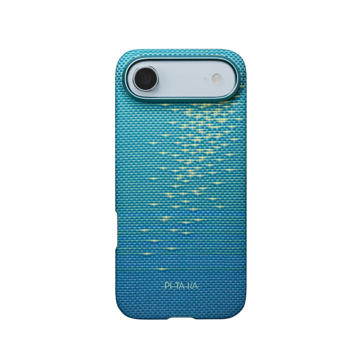 PITAKA iPhone Air Case – Ultra-Thin Aramid Fiber Lucid Blue Case with MagSafe, Lightweight Design and Precise Fit
