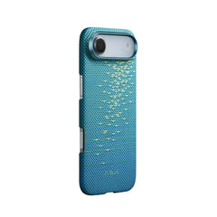 PITAKA Funda Ultra Fina de Fibra de Aramida para iPhone Air Compatible con MagSafe, Lucid Blue