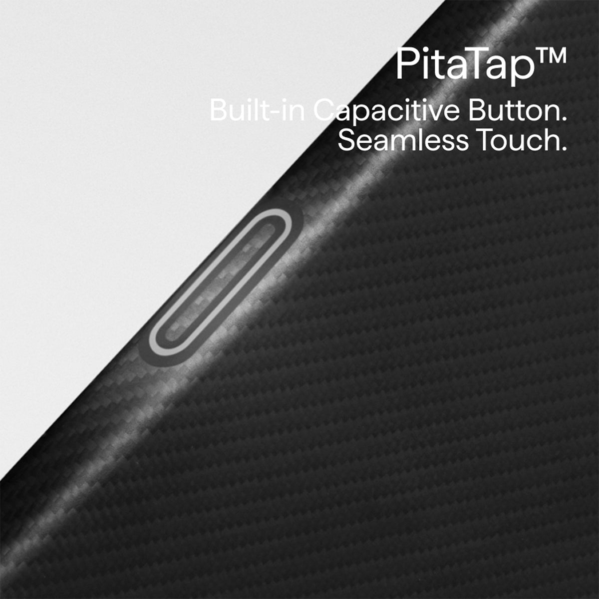 PITAKA Funda Edge de Fibra de Aramida para iPhone 18 Pro Compatible con MagSafe, Negro/Gris