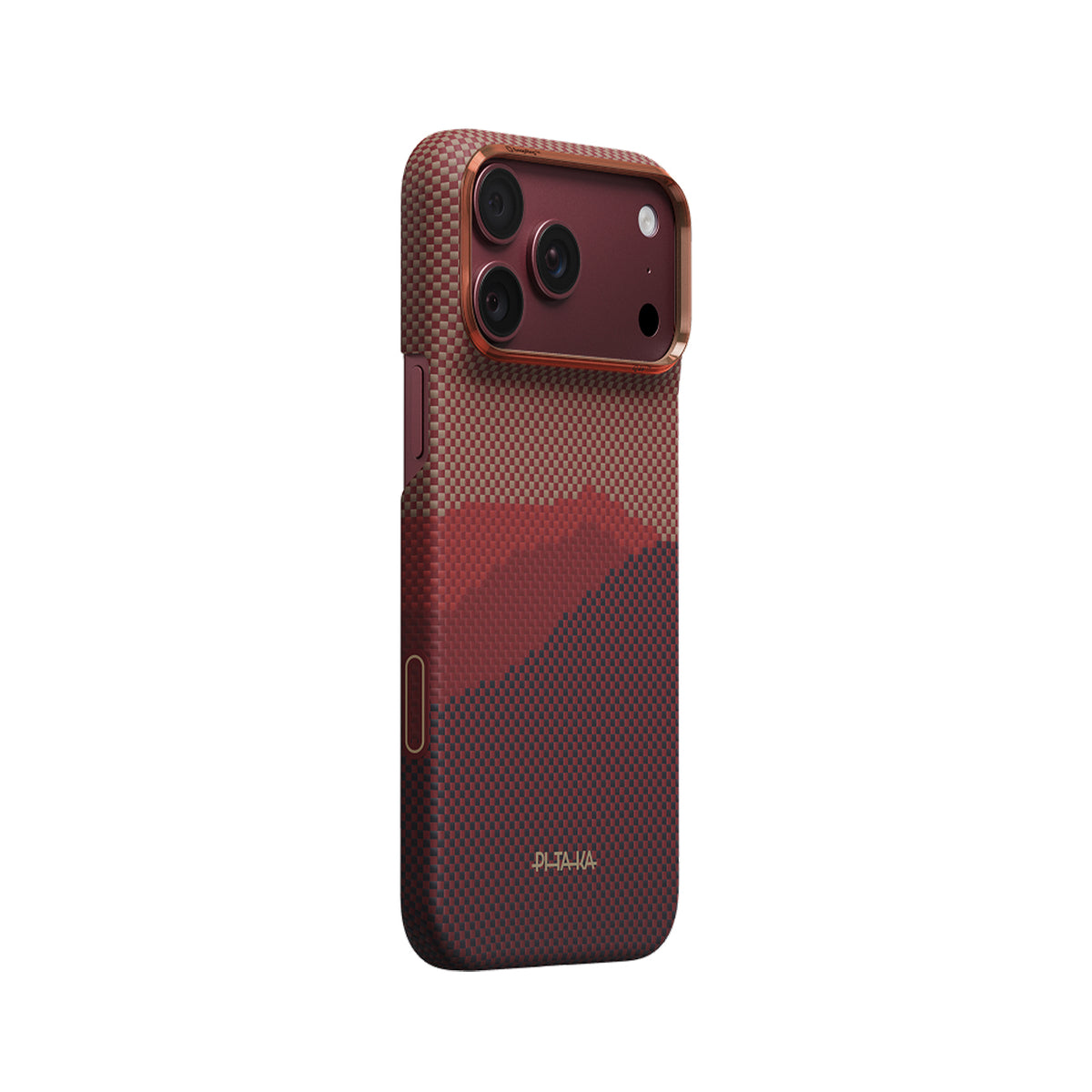 PITAKA Funda Edge de Fibra de Aramida para iPhone 18 Pro Compatible con MagSafe, Autumn Dusk