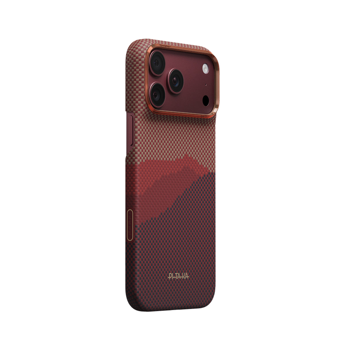 PITAKA Funda Edge de Fibra de Aramida para iPhone 18 Pro Max Compatible con MagSafe, Autumn Dusk