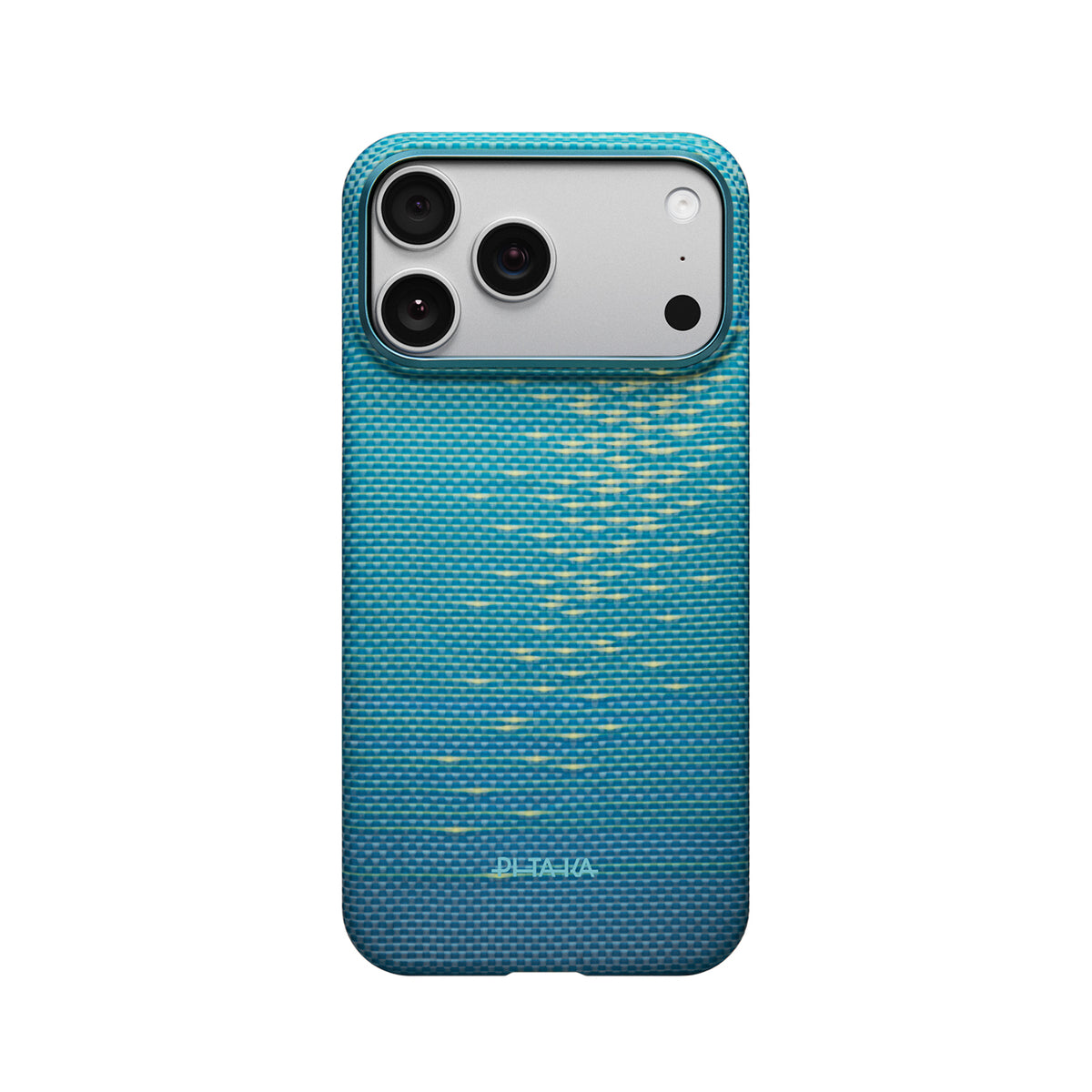 PITAKA Funda Edge de Fibra de Aramida para iPhone 18 Pro Max Compatible con MagSafe, Lucid Blue