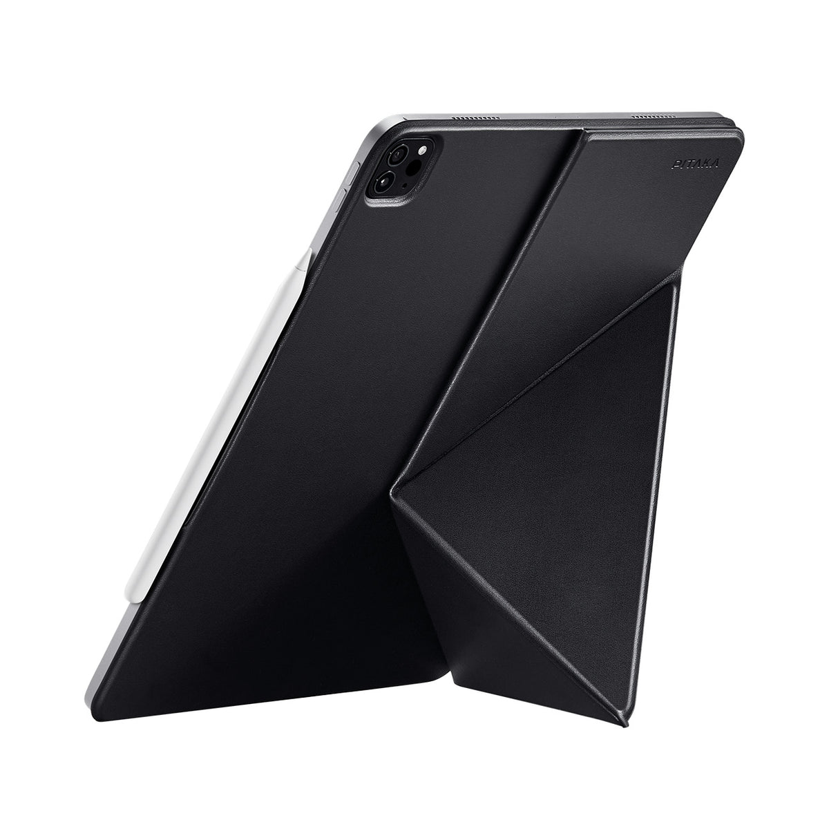 PITAKA Funda para iPad Pro 11" – MagEZ Folio 2 Negra, Diseño Delgado y Protección Completa