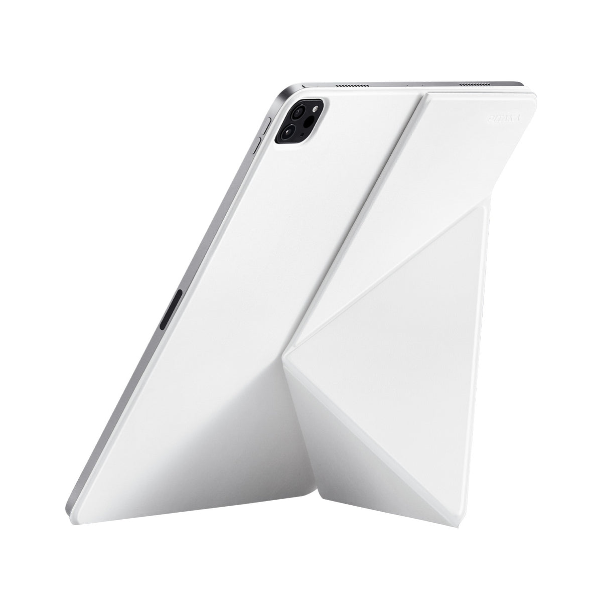PITAKA Funda para iPad Pro 11" – MagEZ Folio 2 Blanca, Diseño Delgado y Protección Completa