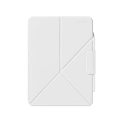 PITAKA Funda para iPad Pro 11" – MagEZ Folio 2 Blanca, Diseño Delgado y Protección Completa