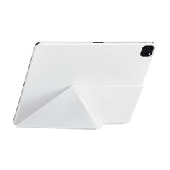 PITAKA Funda para iPad Pro 11" – MagEZ Folio 2 Blanca, Diseño Delgado y Protección Completa
