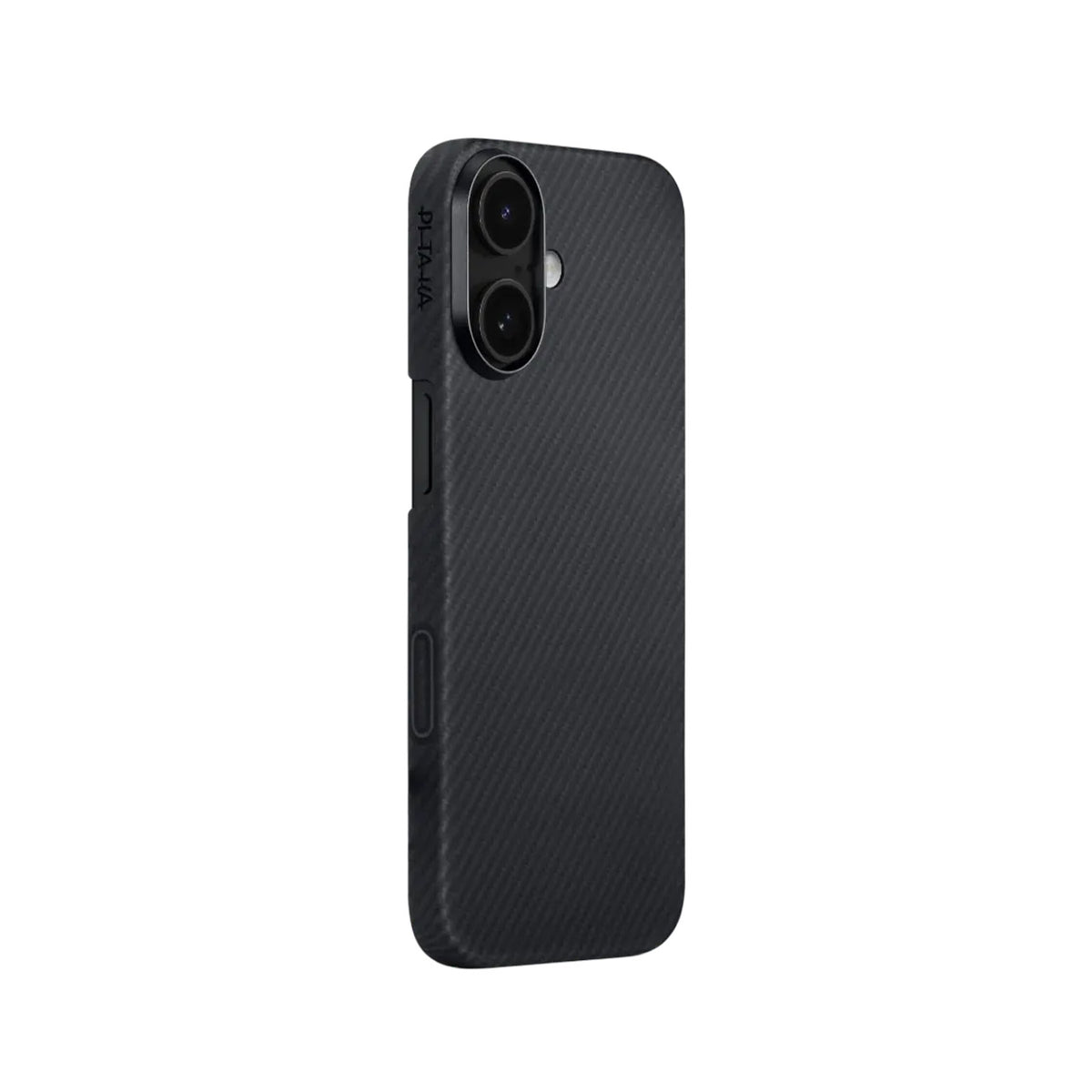 PITAKA Funda Ultra Fina de Fibra de Aramida para iPhone 17 Compatible con MagSafe, Negro/Gris