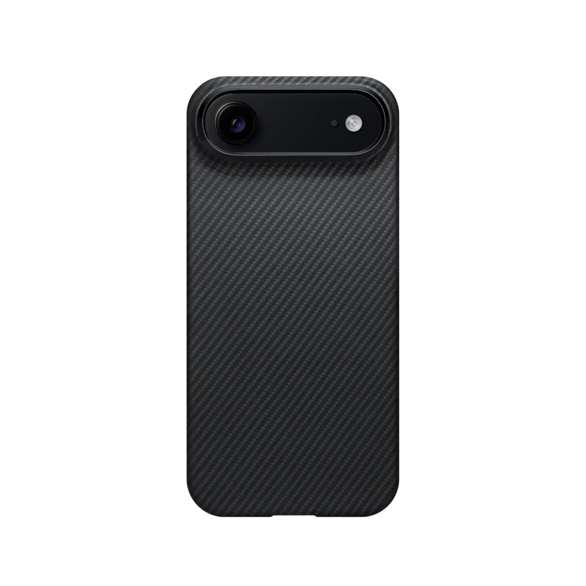 PITAKA Funda Ultra Fina de Fibra de Aramida para iPhone Air Compatible con MagSafe, Negro/Gris