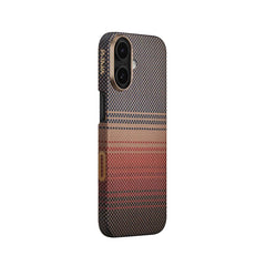 PITAKA iPhone 17 Case – Ultra-thin Aramid Fiber Sunset Case with MagSafe, Lightweight Design and Precise Fit